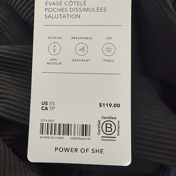 Athleta Salutation Stash Black Flared Yoga Pants Msrp 119$ Size Xs - Picture 6 of 8